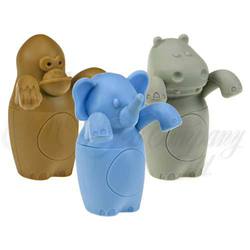 ZOOPY Animal Tea Infusers - Elephant, Hippo & Gorilla